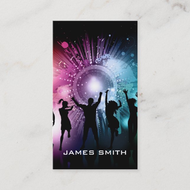 DJ's Business Card (Front)