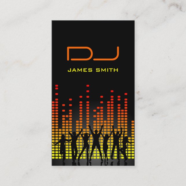 DJ's Business Card (Front)