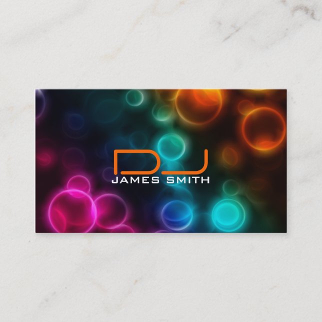 DJ's Business Card (Front)