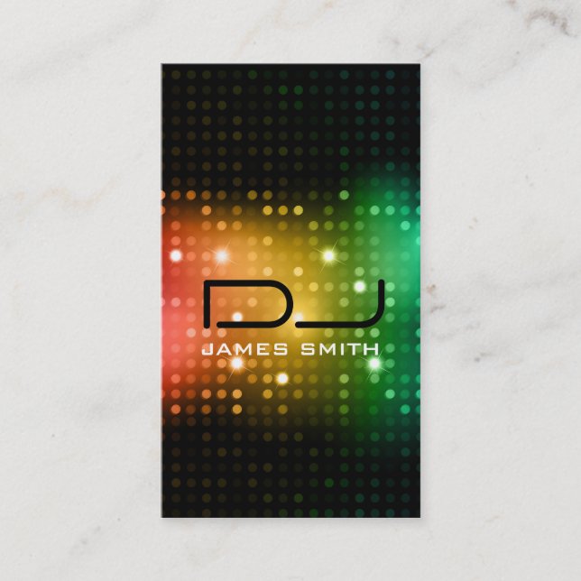 DJ's Business Card (Front)
