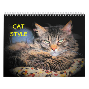 DJ's Cat Style 2 Calendar