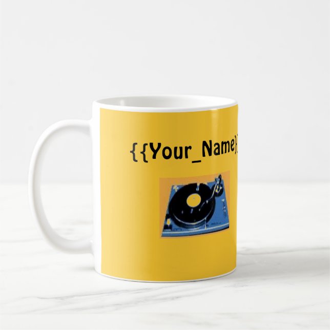 DJs Make The Music Coffee Mug (Left)