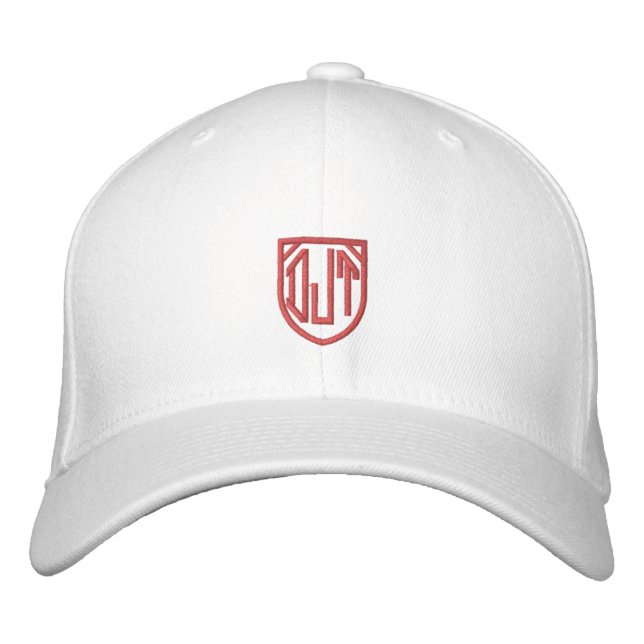 DJT Donald J Trump Monogram Embroidered Hat (Front)