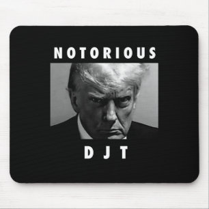 Djt Donald Trump Mug Shot Republican 2024 Maga Mouse Mat