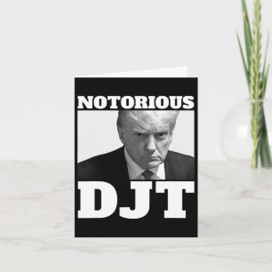 Djt President Trump 2024 Trump Mugshot Card