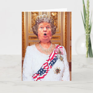 DJT Royal Customisable Birthday Card