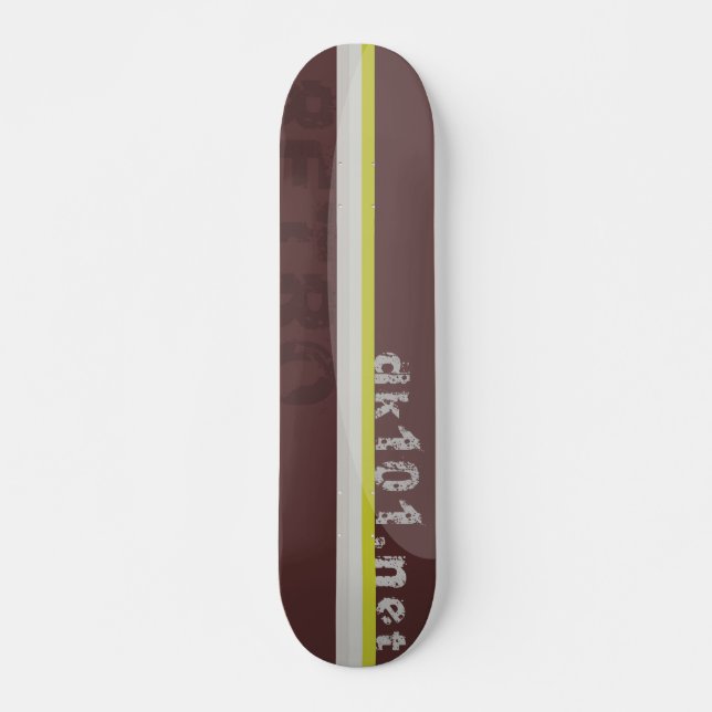 dk101 Retro Deck Skateboard (Front)