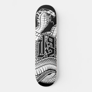 DK92 Cobra Logo - Skateboard