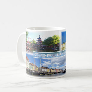 DK Copenhagen - Tivoli Garden - Amalienborg County Coffee Mug