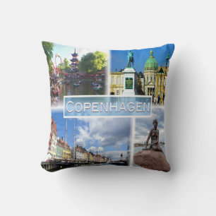 DK Copenhagen - Tivoli Garden - Amalienborg County Cushion