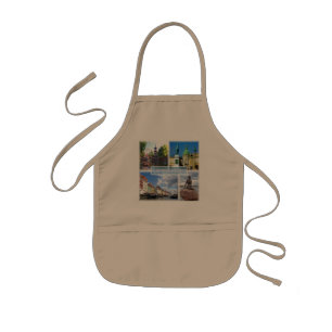 DK Copenhagen - Tivoli Garden - Amalienborg County Kids Apron