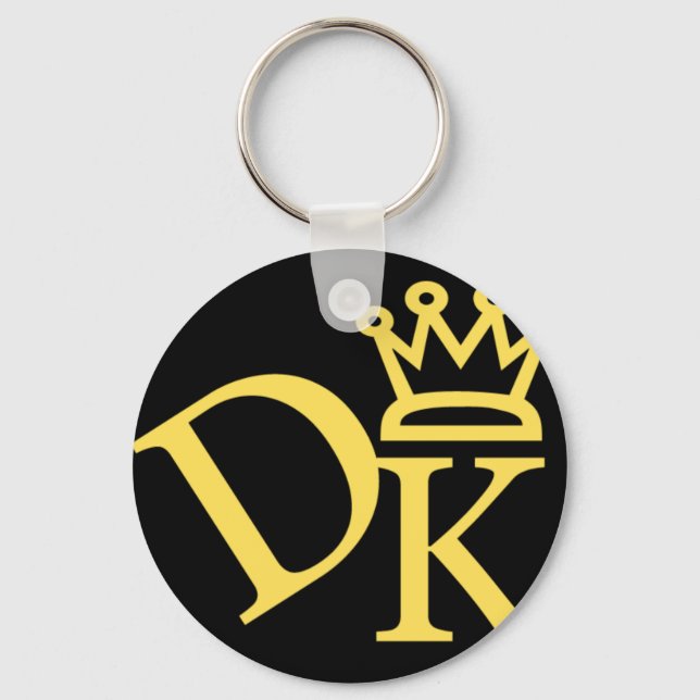 Dk Crown Logo Key Ring (Front)