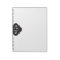 Dk Grey Lg Chevron Black Quatrefoil 3 Monogram
