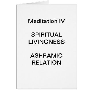 DK Meditation Series: Meditation IV - CARD