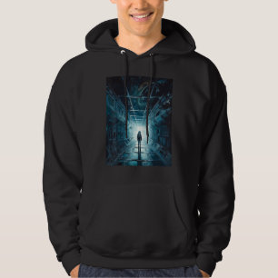 DKH138 Sci fi Graphic  Sweet Void Bliss Hoodie