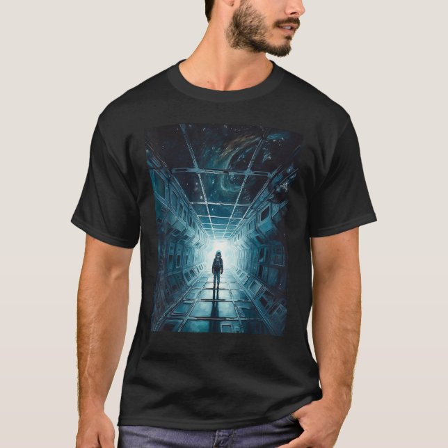DKH138 Sci fi Graphic  Sweet Void Bliss T-Shirt (Front)