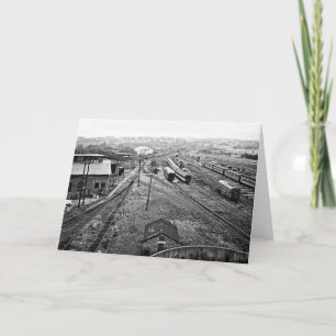 DL & W RR Scranton Pa Greeting Card