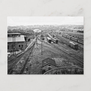 DL & W RR Scranton Pa. Postcard