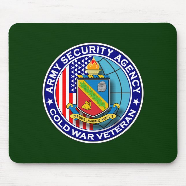 DLI - ASA Cold War Vet 1 Mouse Mat (Front)