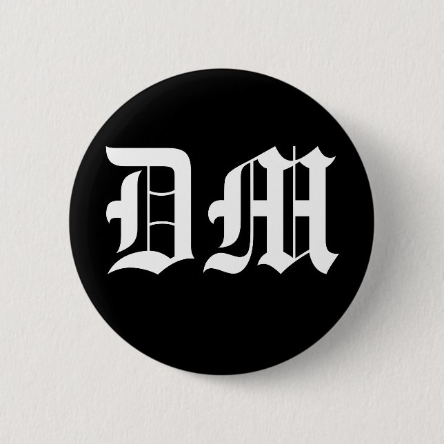 DM 6 CM ROUND BADGE (Front)