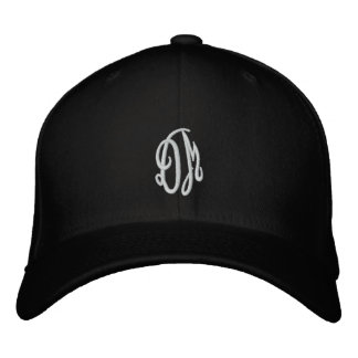 DM Script Embroidered Hat