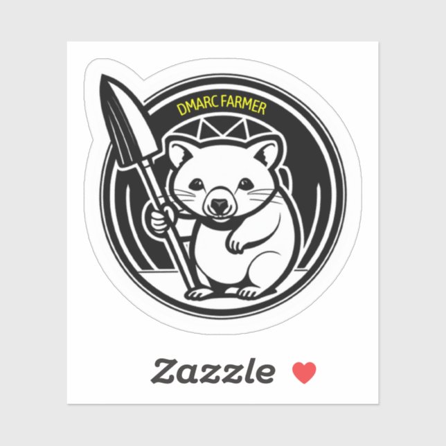 DMARC Farmer sticker (Sheet)