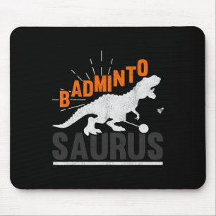 Dminto Saurus Rex Birdie Shuttle Dinosaur Dminton Mouse Mat
