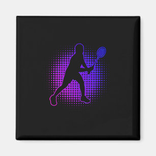 Dminton Player Dminton Women's Squash Shuttle  Magnet