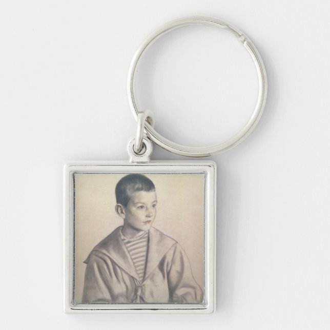 Dmitri Dmitrievich Shostakovich  as a Child Key Ring (Front)