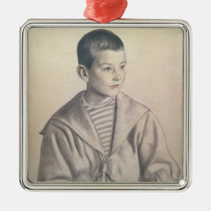 Dmitri Dmitrievich Shostakovich  as a Child Metal Tree Decoration