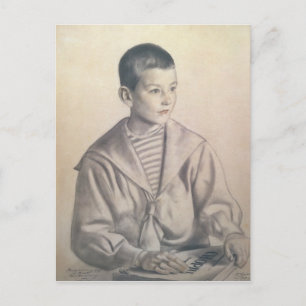 Dmitri Dmitrievich Shostakovich  as a Child Postcard