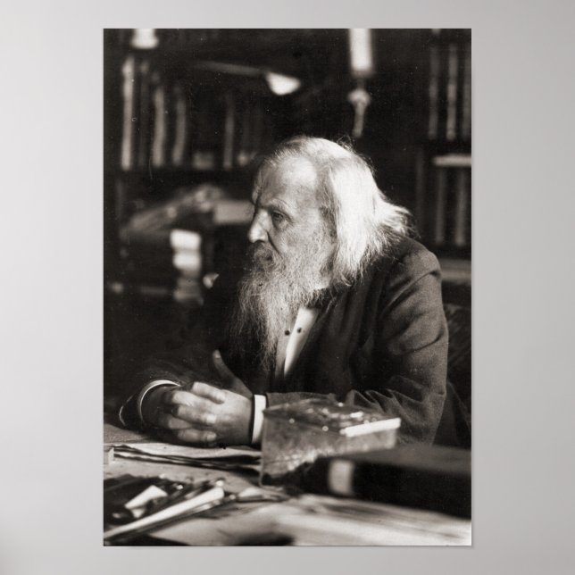 Dmitri Mendeleev Poster (Front)