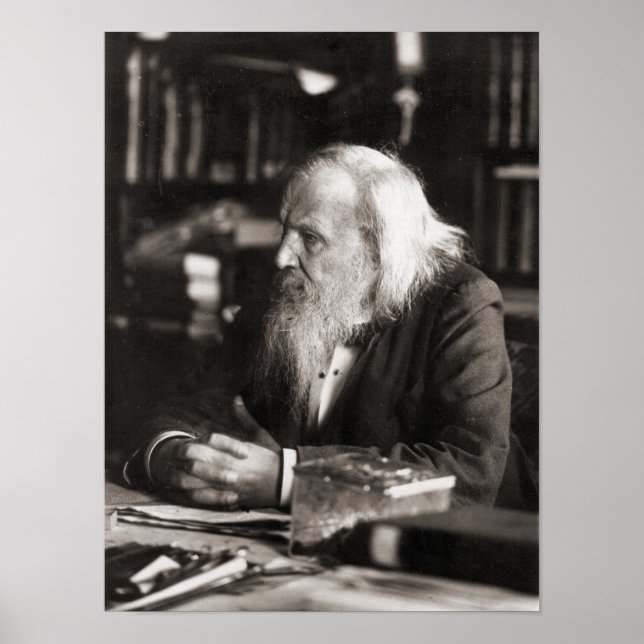 Dmitri Mendeleev Poster (Front)