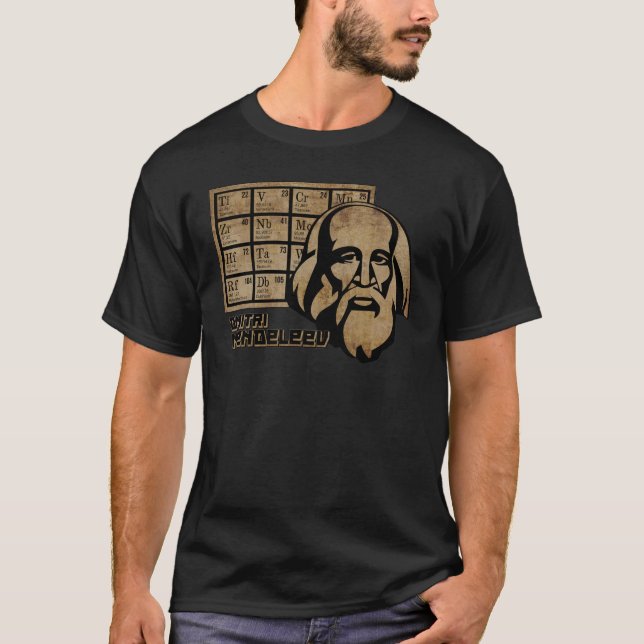 Dmitri Mendeleev T-Shirt (Front)
