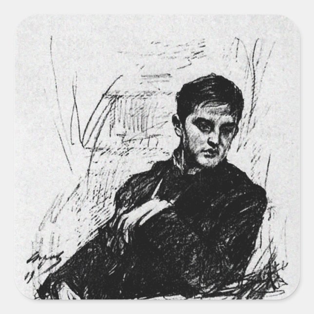 Dmitry Filosofov Square Sticker (Front)