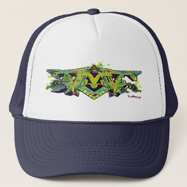 DMT ACCESSORIES - LTD EDITION AYAHUASCA TRUCKER HAT (Front)