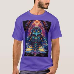 DMT Art Shamanic Eagle 4 T-Shirt