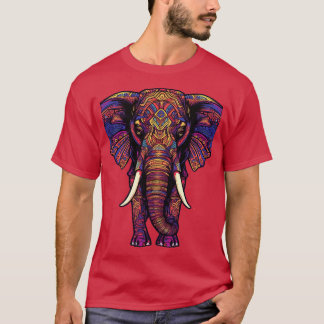 DMT Art Style Elephant 1 T-Shirt