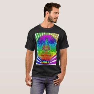 DMT-Chakra Black T-Shirt