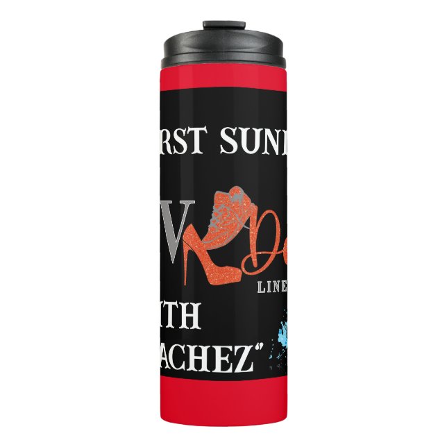 DMV DEVAS PLATE PAPER BOWLS NAPKINS THERMAL TUMBLER (Front)