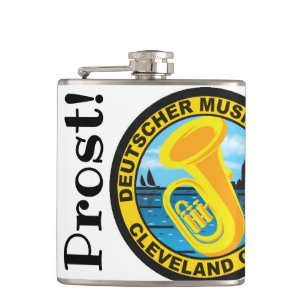 DMV Festive 6oz Flask