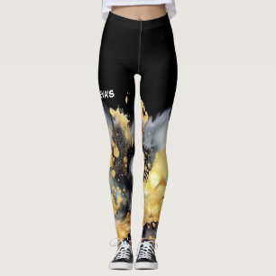 DMV GOLD LEGGINS LEGGINGS