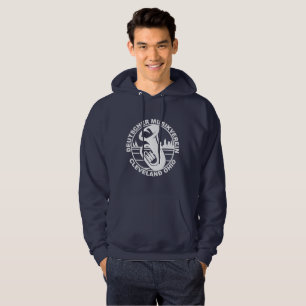 DMV Hooded Sweatshirt White Logo
