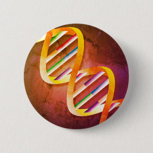 DNA Art 6 Cm Round Badge
