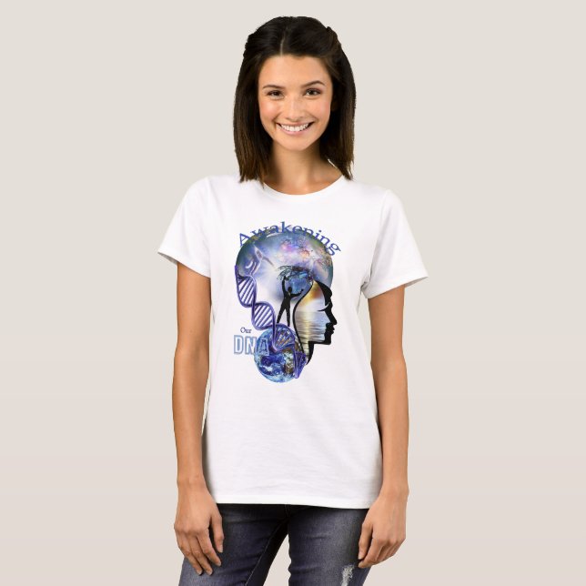 DNA Awakening design T-Shirt (Front Full)
