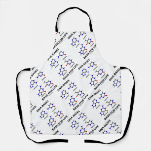 DNA Bases Basis For Life Molecular Structure Apron