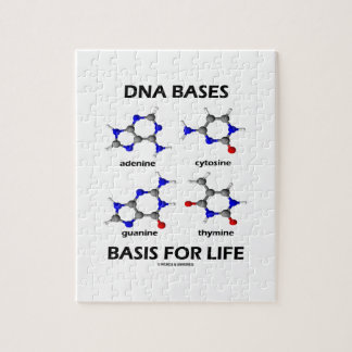 DNA Bases Basis For Life (Molecular Structure) Jigsaw Puzzle