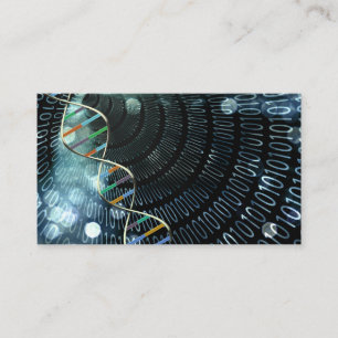 DNA binary code Business Card
