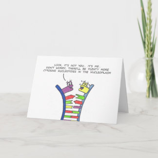 DNA Break-Up - Greeting Cards