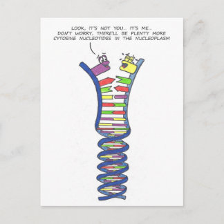 DNA Break-Up - Postcard 2